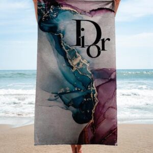 Dior Soft Cotton Bath Large Beach Towel Hot 2023 Item Fashion - Max08306