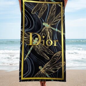 Dior Soft Cotton Bath Large Beach Towel Hot 2025 Item Fashion - Max08307