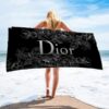 Dior Soft Cotton Bath Large Beach Towel Hot 2025 Item Fashion - Max08314