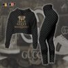Gucci Croptop Hoodie Leggings For Women Luxury Brand Clothing Clothes Outfit-Max08473