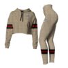 Gucci Croptop Hoodie Leggings For Women Luxury Brand Clothing Clothes Outfit-Max08508