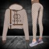 Gucci Croptop Hoodie Leggings For Women Luxury Brand Clothing Clothes Outfit-Max08510