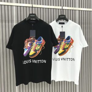 (Black & White)Limited Edition Louis Vuitton T Shirts - B9G-2DTX-Max08531