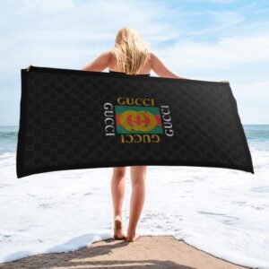 Gucci Soft Cotton Bath Large Beach Towel Hot 2023 Item Fashion - Max08647