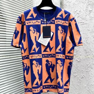 Louis Vuitton Luxury Brand Premium T-Shirt Outfit For Men Women -B9G-TX-Max08753