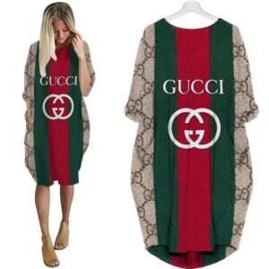 Gucci batwing pocket dress luxury brand clothing clothes outfit for women - Max08766