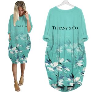 Tiffany & co. batwing pocket dress luxury brand clothing clothes outfit for women-Max08782