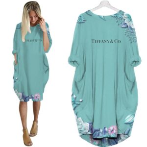 Tiffany & co. batwing pocket dress luxury brand clothing clothes outfit for women-Max08783