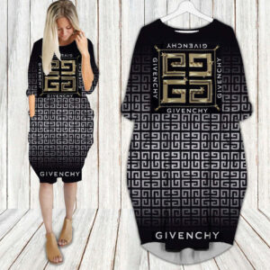 Givenchy batwing pocket dress luxury brand clothing clothes outfit for women-Max08793