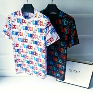 (Black & White)Gucci Luxury Brand Premium T-Shirt Outfit For Men Women - TX-Max08796