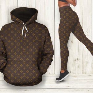 Louis Vuitton hoodie leggings luxury brand clothing clothes outfit for women ht Hoodie Leggings Set - Max08845