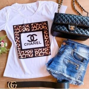 Chanel Luxury Brand Premium T-Shirt Outfit For  Women  -B9G-TX-Max09004