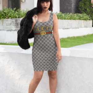 Gucci Tanktop Dress luxury brand clothing clothes outfit for women - Max09375