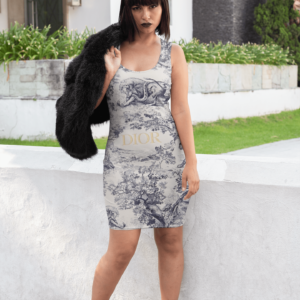 Dior Tanktop Dress luxury brand clothing clothes outfit for women - Max09387