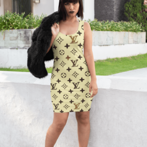 Louis Vuitton Tanktop Dress luxury brand clothing clothes outfit for women -Max09420