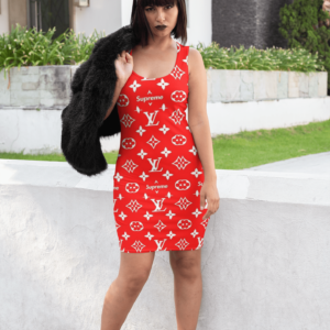 Louis Vuitton Tanktop Dress luxury brand clothing clothes outfit for women -Max09433