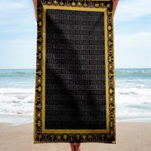 Versace Soft Cotton Bath Large Beach Towel Hot 2023 Item Fashion - Max09500