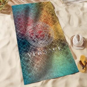 Versace Soft Cotton Bath Large Beach Towel Hot 2023 Item Fashion - Max09501