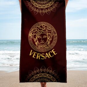 Versace Soft Cotton Bath Large Beach Towel Hot 2023 Item Fashion - Max09518