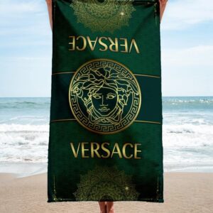 Versace Soft Cotton Bath Large Beach Towel Hot 2023 Item Fashion - Max09519