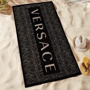 Versace Soft Cotton Bath Large Beach Towel Hot 2023 Item Fashion - Max09526