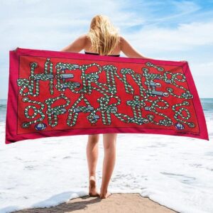 Hermes  Soft Cotton Bath Large Beach Towel Hot 2023 Item Fashion - Max09535
