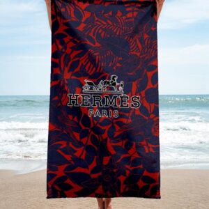 Hermes  Soft Cotton Bath Large Beach Towel Hot 2023 Item Fashion - Max09540