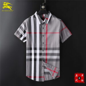 BURBERRY BUTTON SHIRT Luxury -  B9G-GCY-Max3159