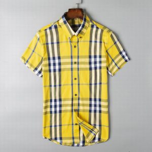 BURBERRY BUTTON SHIRT Luxury - B9G-GCY-Max3166