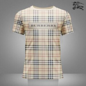 Limited Burberry Luxury Brand Unisex T-Shirt Gift Max4425
