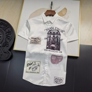 DIOR BUTTON SHIRT Luxury – B9G-CY-Max4611