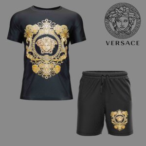 Versace T-shirts and Shorts Limited Edition B9G-TX+STK-Max4658