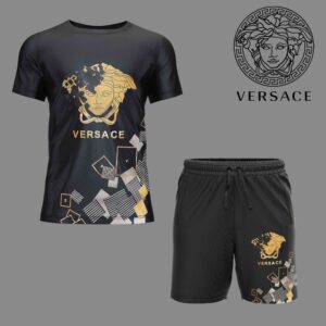 Versace T-shirts and Shorts Limited Edition B9G-TX+STK-Max4659