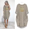Gucci batwing pocket dress luxury brand clothing clothes outfit for women - Min00278