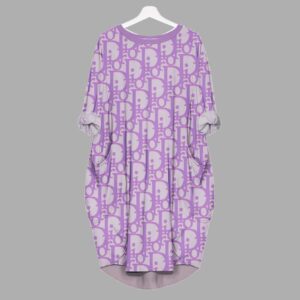 Dior batwing pocket dress luxury brand clothing clothes outfit for women - Min00296