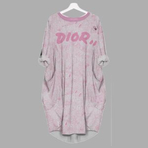 Dior batwing pocket dress luxury brand clothing clothes outfit for women - Min00308