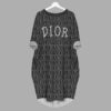 Dior batwing pocket dress luxury brand clothing clothes outfit for women - Min00309