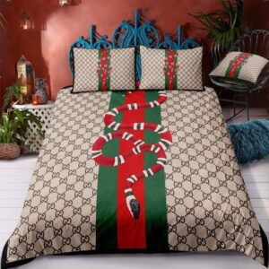 Gucci Premium Fashion Limited Luxury Brand Bedding Set Home Decor - Min00329