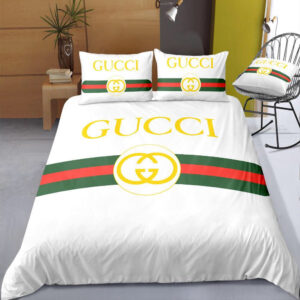 Gucci Premium Fashion Limited Luxury Brand Bedding Set Home Decor - Min00337