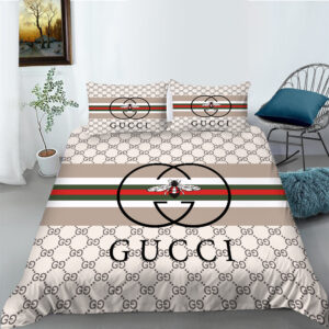 Gucci Premium Fashion Limited Luxury Brand Bedding Set Home Decor - Min00339