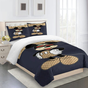 Gucci Premium Fashion Limited Luxury Brand Bedding Set Home Decor - Min00346