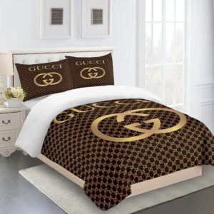 Gucci Premium Fashion Limited Luxury Brand Bedding Set Home Decor - Min00348