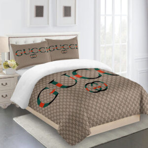 Gucci Premium Fashion Limited Luxury Brand Bedding Set Home Decor - Min00350