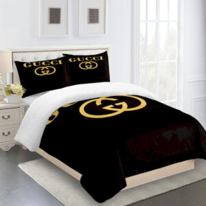 Gucci Premium Fashion Limited Luxury Brand Bedding Set Home Decor - Min00353