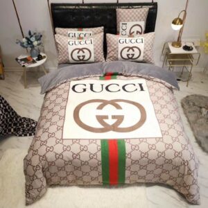 Gucci Premium Fashion Limited Luxury Brand Bedding Set Home Decor - Min00361