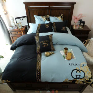 Gucci Premium Fashion Limited Luxury Brand Bedding Set Home Decor - Min00366
