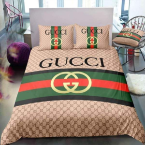 Gucci Premium Fashion Limited Luxury Brand Bedding Set Home Decor - Min00373