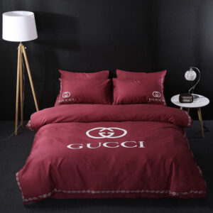 Gucci Premium Fashion Limited Luxury Brand Bedding Set Home Decor - Min00376