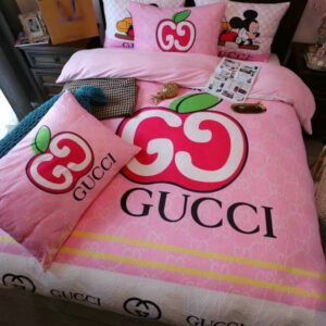 Gucci Premium Fashion Limited Luxury Brand Bedding Set Home Decor - Min00382