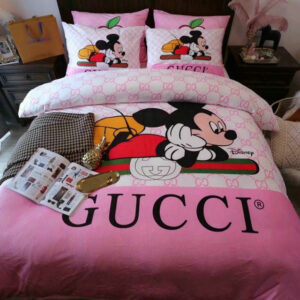 Gucci Premium Fashion Limited Luxury Brand Bedding Set Home Decor - Min00385